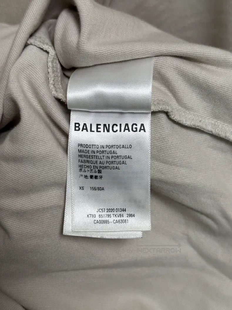 Balenciaga Balenciaga Fashion Week Faded Letter Print Short Sleeve Size US XS / EU 42 / 0 - 4 Thumbnail