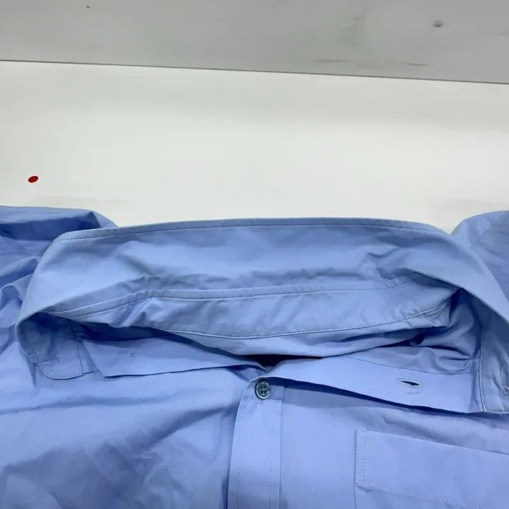 Balenciaga Balenciaga Balenciaga Blue Casual Long Sleeve Shirt -2507 Size US M / EU 48-50 / 2 - 6 Thumbnail