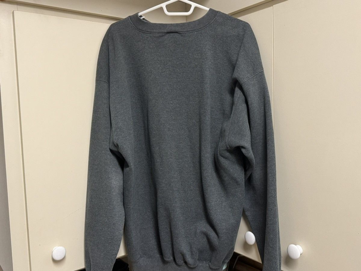 Nike × Vintage Vintage Grey 1997 1998 Nike Sweatshirt 90s Large Swoosh VTG Size US L / EU 52-54 / 3 - 2 Thumbnail