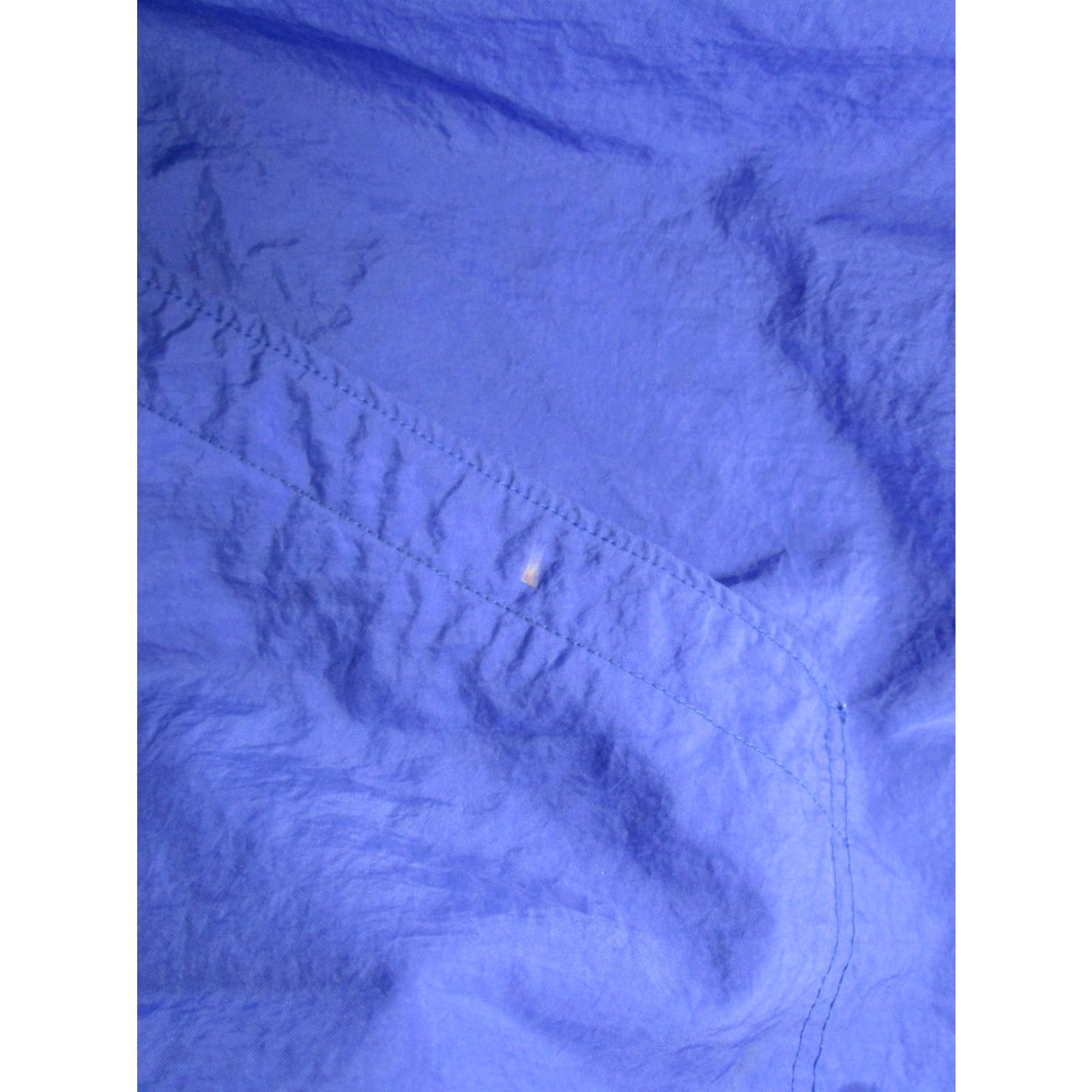 Nike VINTAGE Nike Windbreaker Shirt XL Blue Swoosh Pullover V-Neck 90s Sports Casual Men Size US XL / EU 56 / 4 - 4 Thumbnail