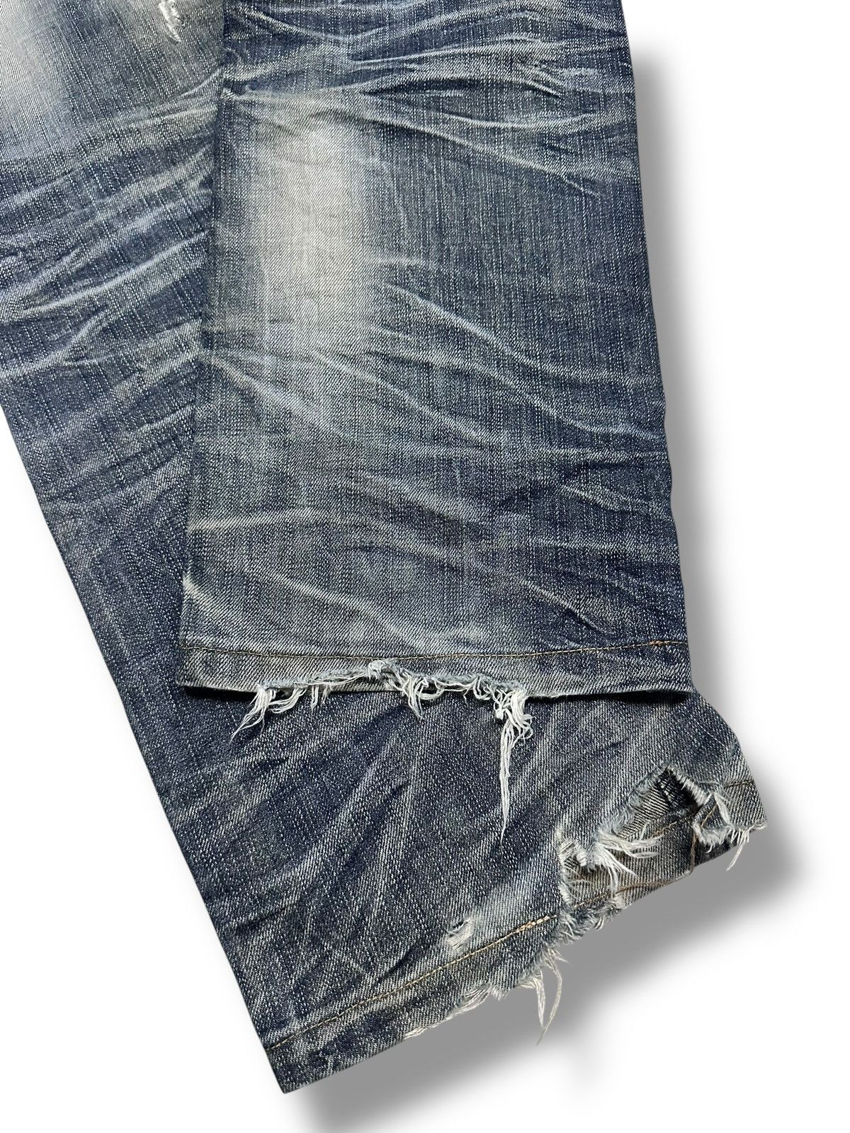 Japanese Brand Tokyo Boulevard Vintage Distressed Embroidered Baggy Faded Size US 32 / EU 48 - 15 Thumbnail