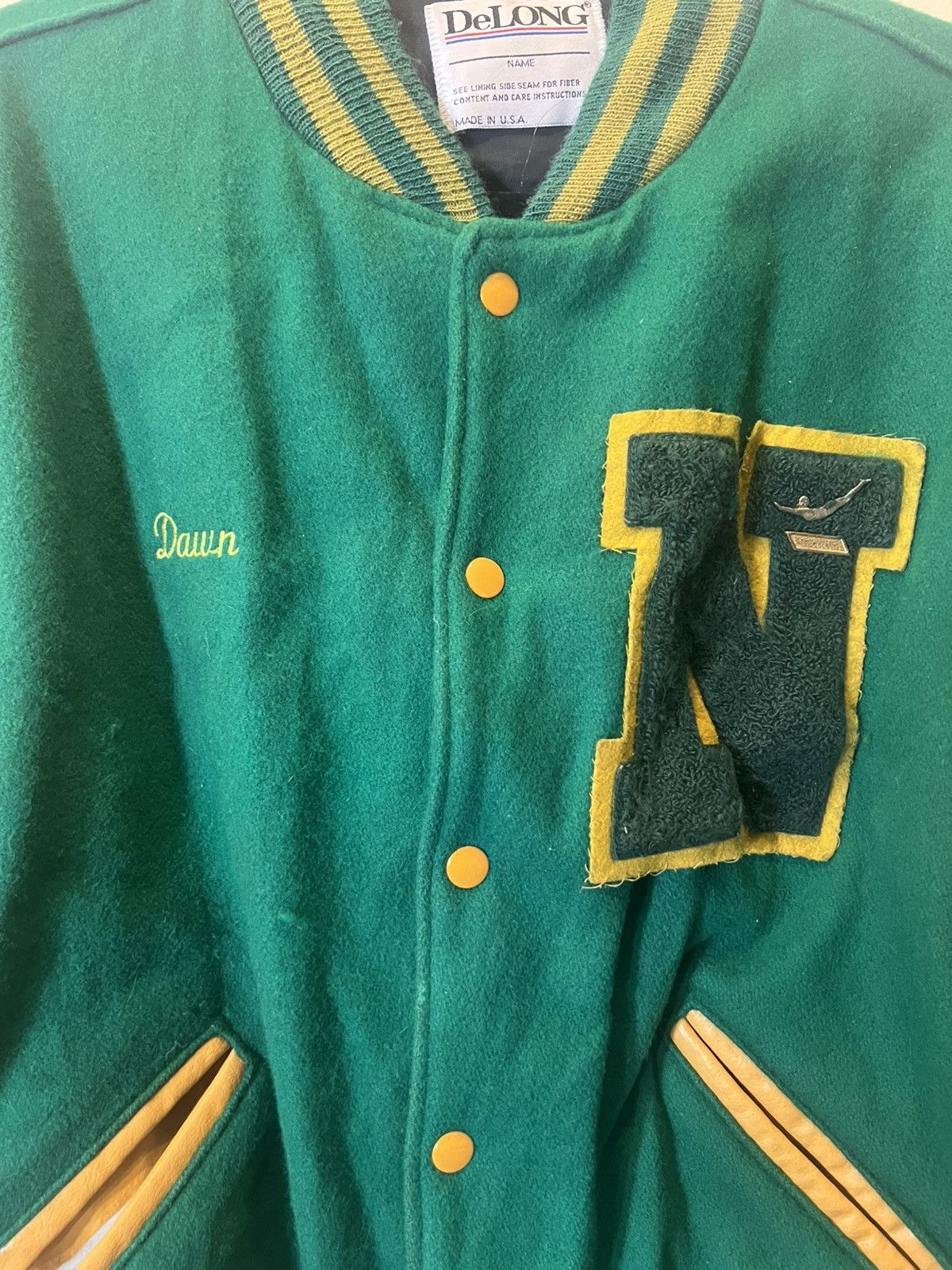 Delong × Vintage Vintage “Titans soccer” Varsjty Jacket Size US L / EU 52-54 / 3 - 2 Thumbnail