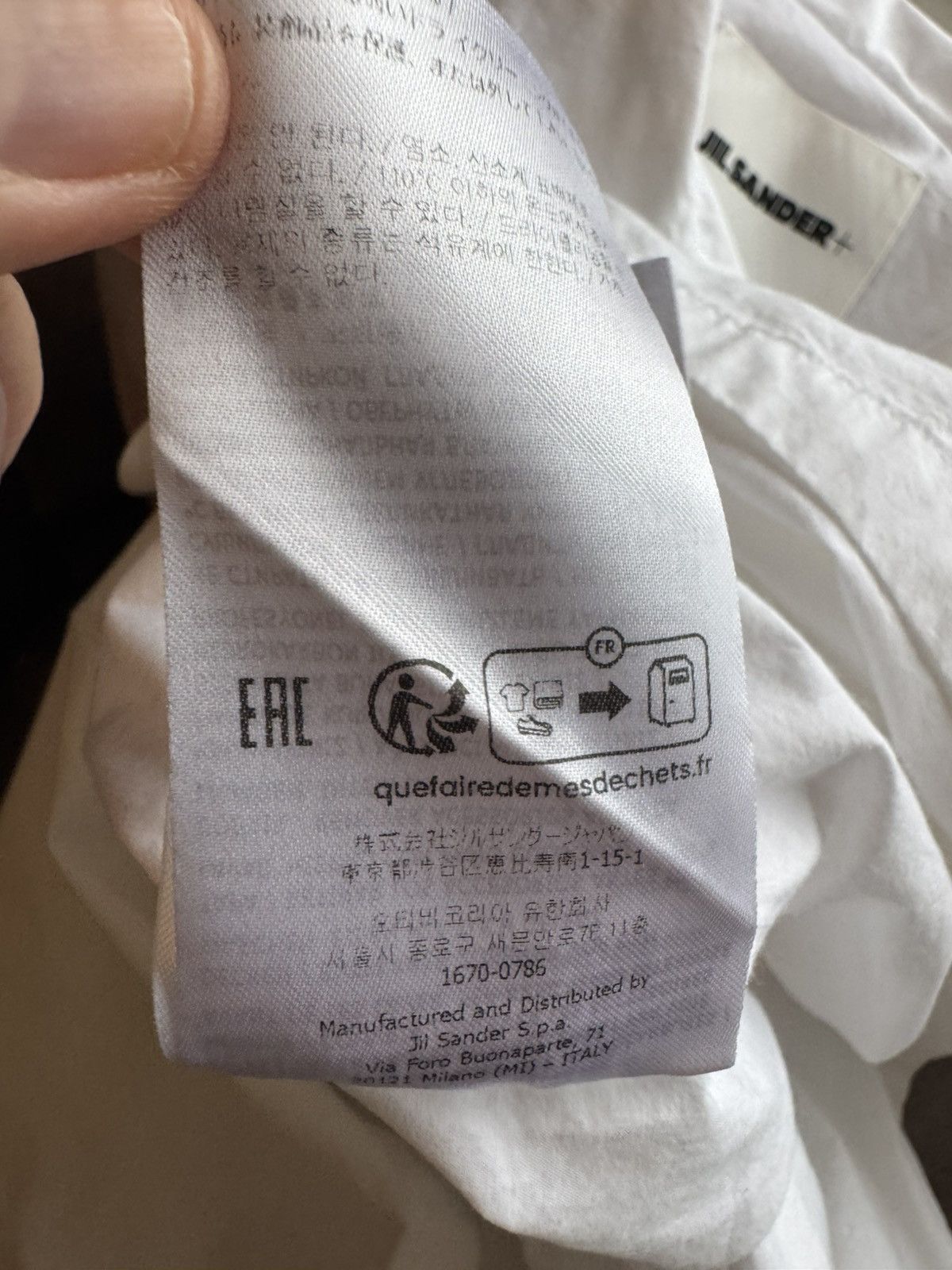 Jil Sander JIL SANDER shirt SEE sizes SHOWN IN PHOTOS BY TAPE MEASURE Size US M / EU 48-50 / 2 - 20 Thumbnail