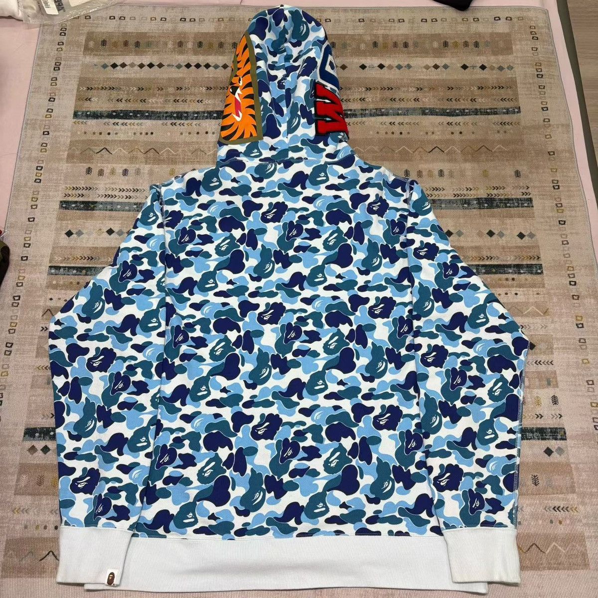 Bape COLOR CAMO SHARK FULL ZIP HOODIE Size US XXL / EU 58 / 5 - 2 Thumbnail