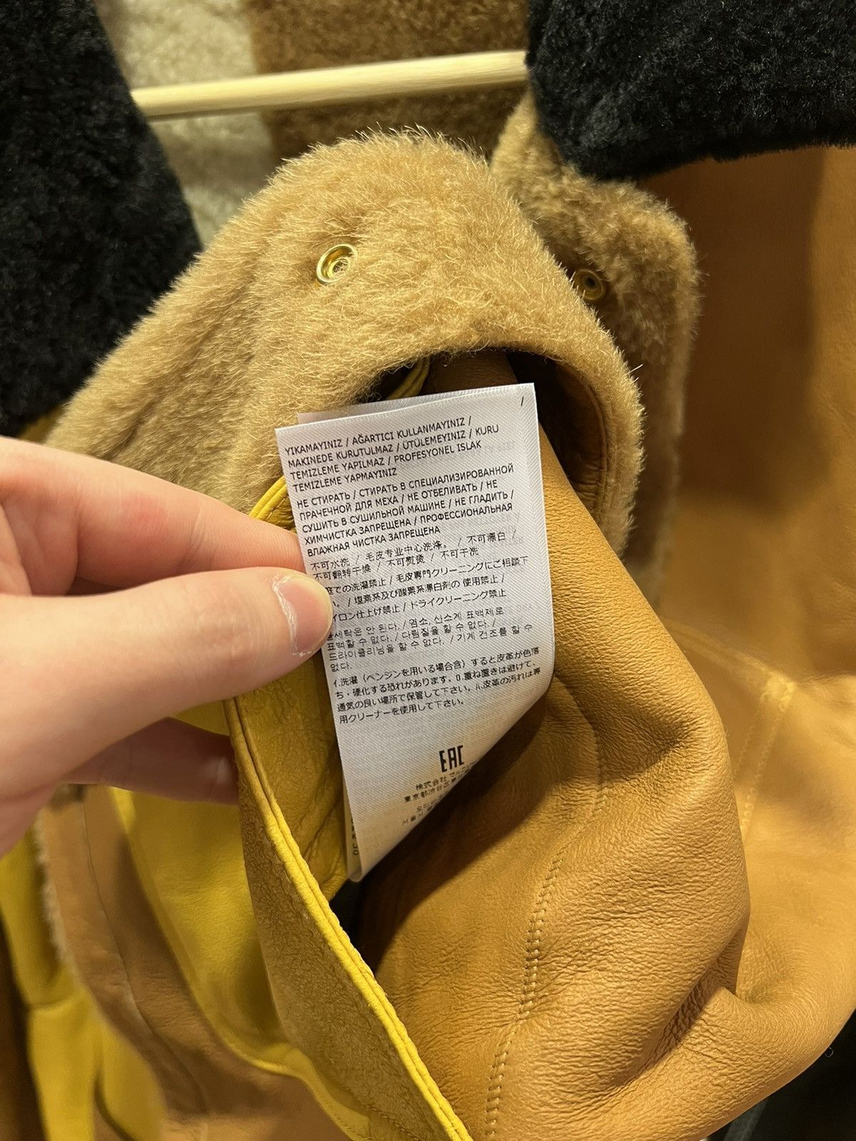 Carhartt Wip × Marni Carhartt WIP X Marni Leather & Fur Reversible Chore Coat Size US L / EU 52-54 / 3 - 11 Thumbnail