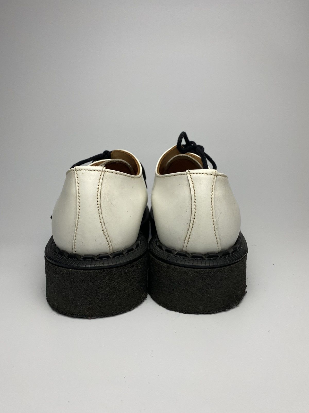 George Cox George Cox Skipton Leather White Size US 10 / EU 43 - 5 Thumbnail