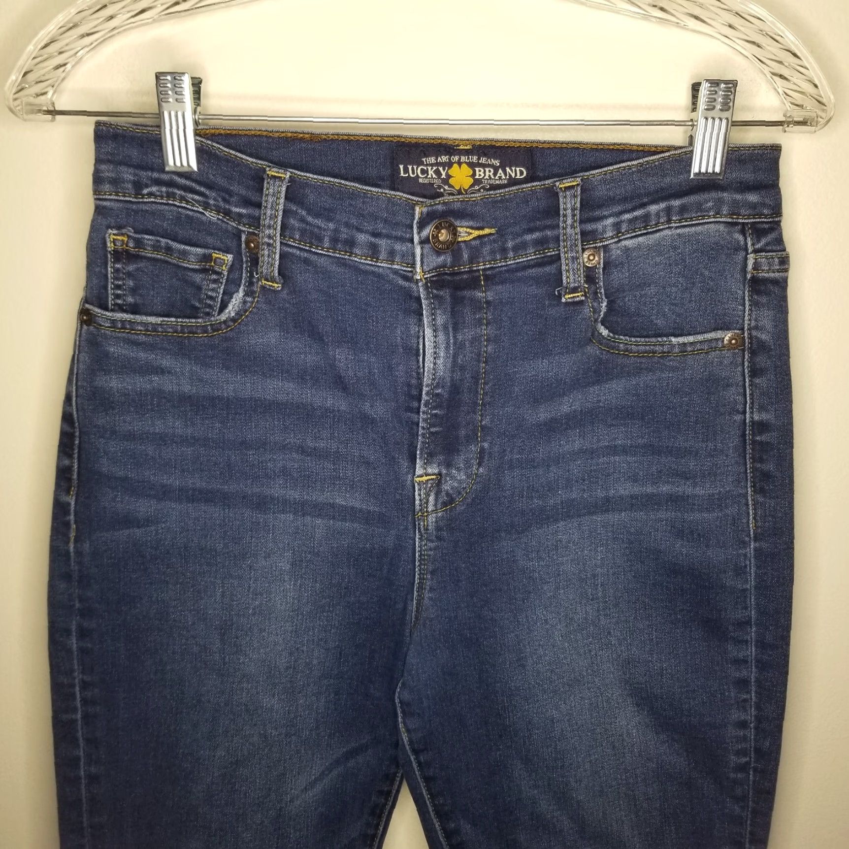 Lucky Brand Lucky Brand Olivia Jeans Women’s Skinny Ankle Blue Size 6 Regular 28x29 Womens Skinny Denim 90s Casual? Size 28" / US 6 / IT 42 - 2 Thumbnail