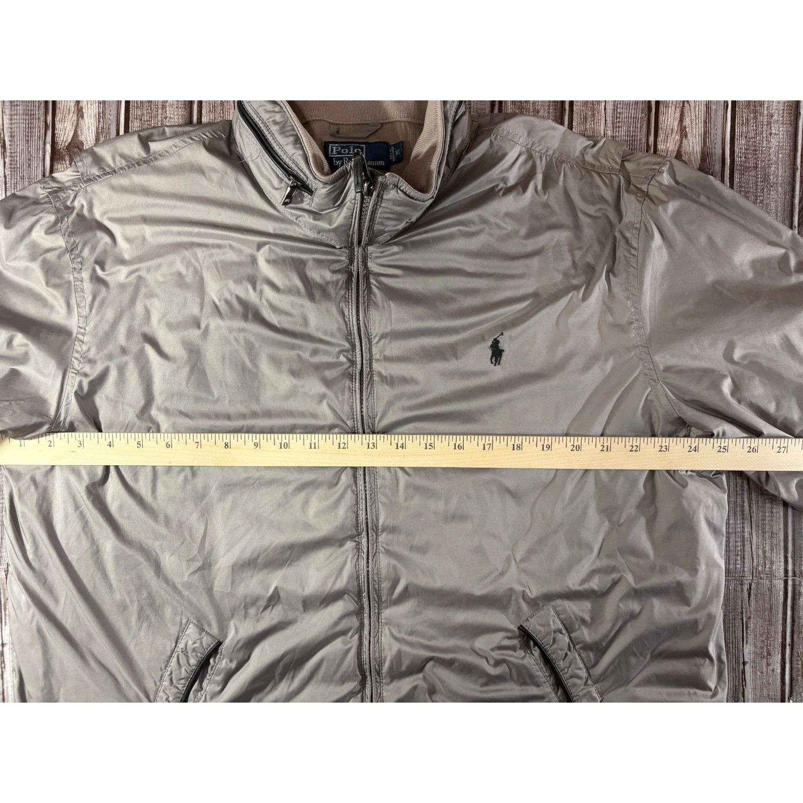 Polo Ralph Lauren Polo Ralph Lauren Quilted Calf Leather Trim Hideaway Hood Ja Size US XL / EU 56 / 4 - 6 Thumbnail