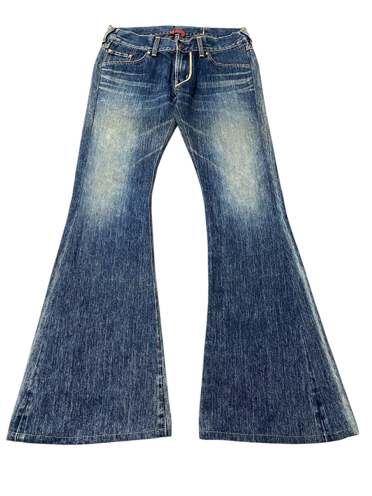 Edwin Flared Japan Edwin 503 ss Low Rise Skinny Flare🔥 Size US 31 - 4 Thumbnail