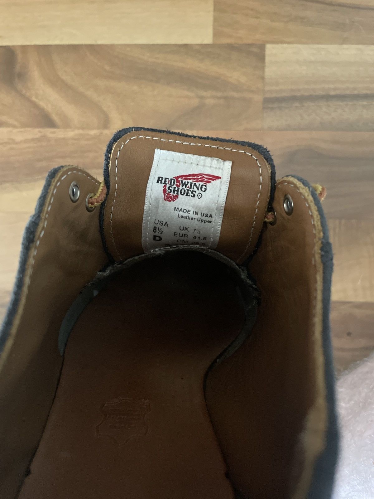 Red Wing Redwing Postman Blue Suede Oxford Size US 8.5 / EU 41-42 - 3 Thumbnail