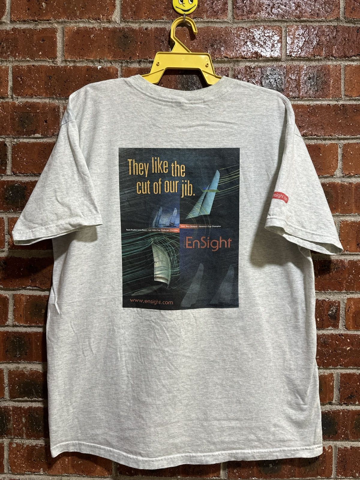 Sears × Vintage Vintage Ensight Faded Tee Size US XL / EU 56 / 4 - 1 Thumbnail