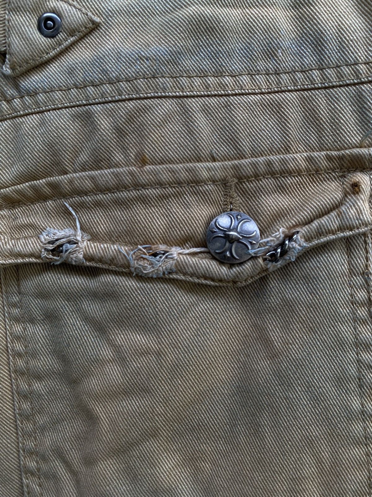 In The Attic Vintage Y2K InTheAttic Punk Seditionaries Buckle-back Jeans Size US 31 - 16 Thumbnail