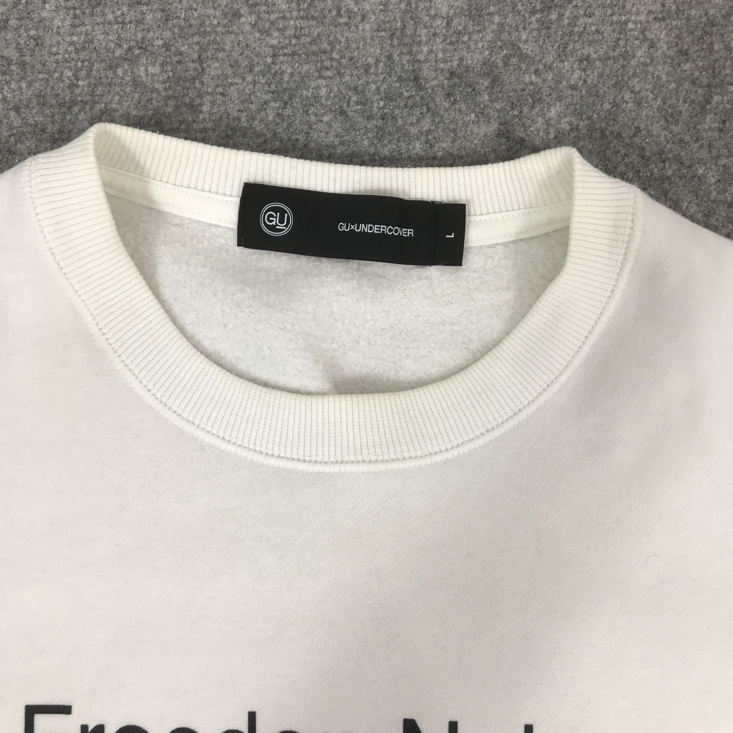 GU × Undercover UNDERCOVER FREEDOM NOISE SWEATSHIRT K76B17 Size US L / EU 52-54 / 3 - 8 Thumbnail