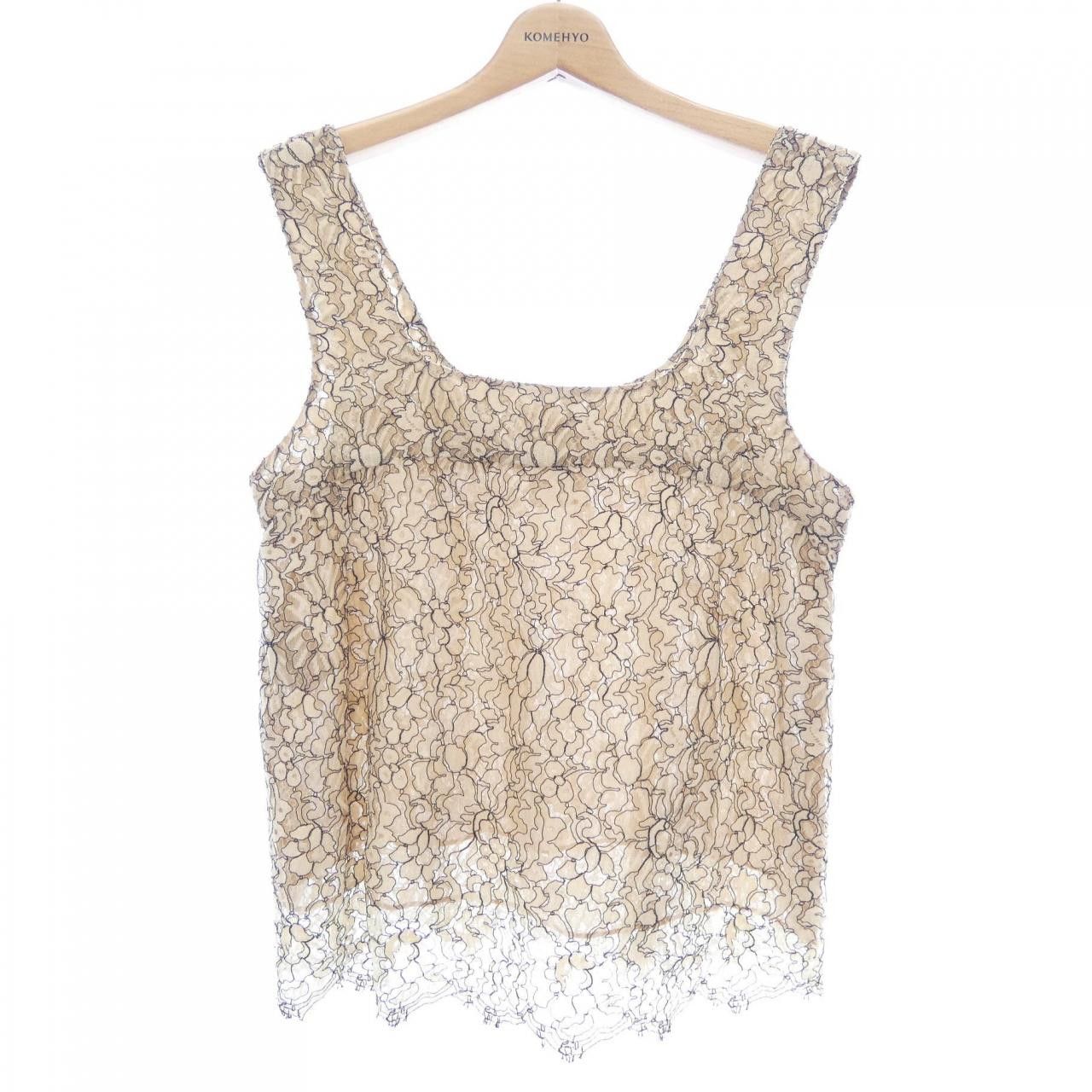 Chanel Chanel Chanel Top Textile Tops P53157V39649 DUTY FREE for USA Size ONE SIZE - 1 Thumbnail