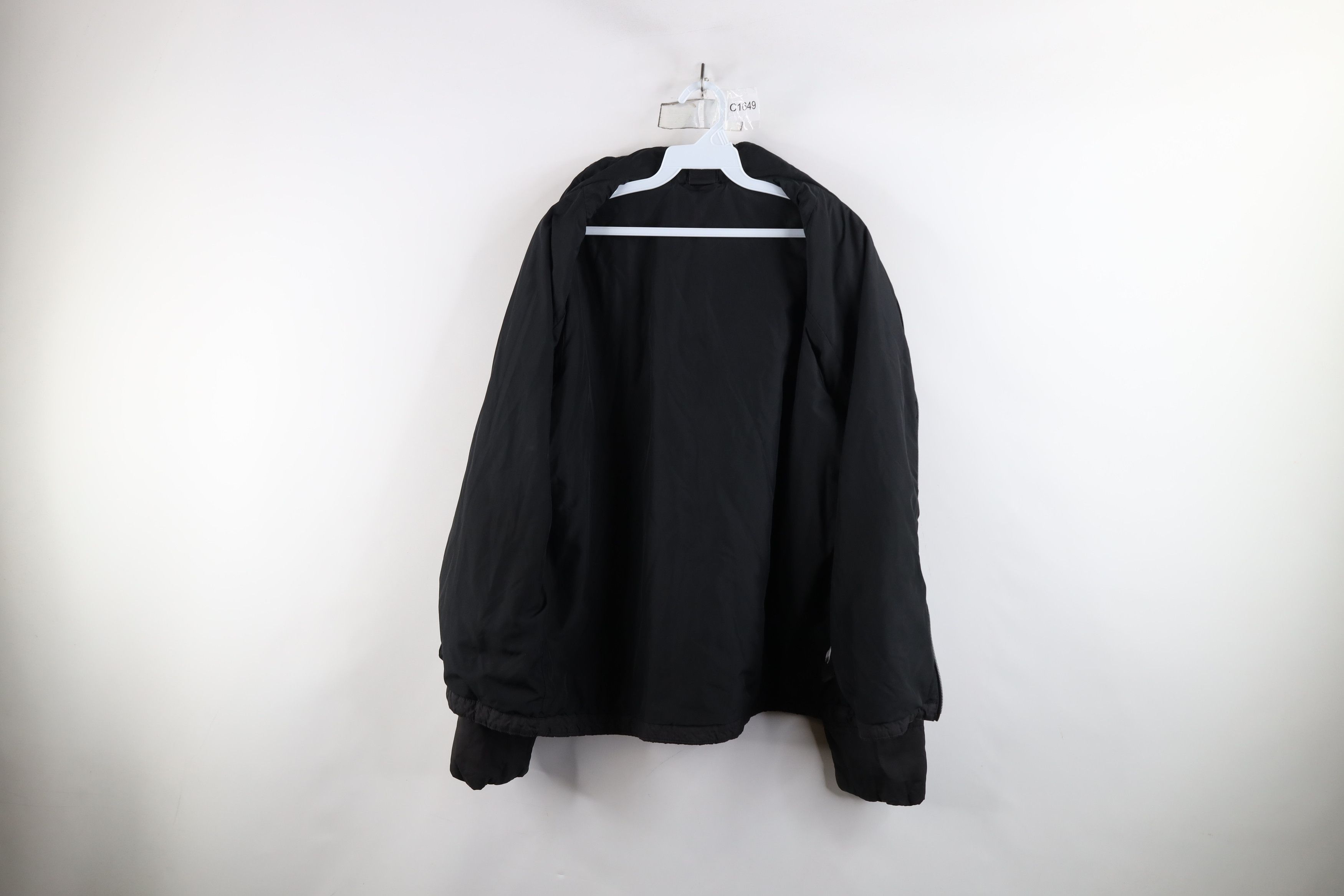 The North Face × Vintage The North Face Spell Out Micro Puffer Full Zip Jacket Size US M / EU 48-50 / 2 - 10 Thumbnail