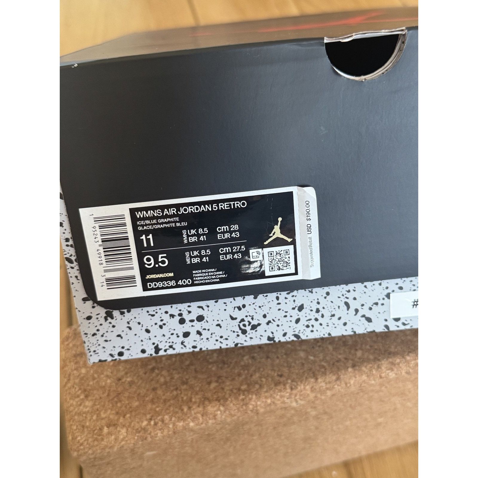 Jordan Brand Jordan 5 Retro Bluebird Shoes Nike Sneakers Size US 11 / IT 41 - 8 Thumbnail