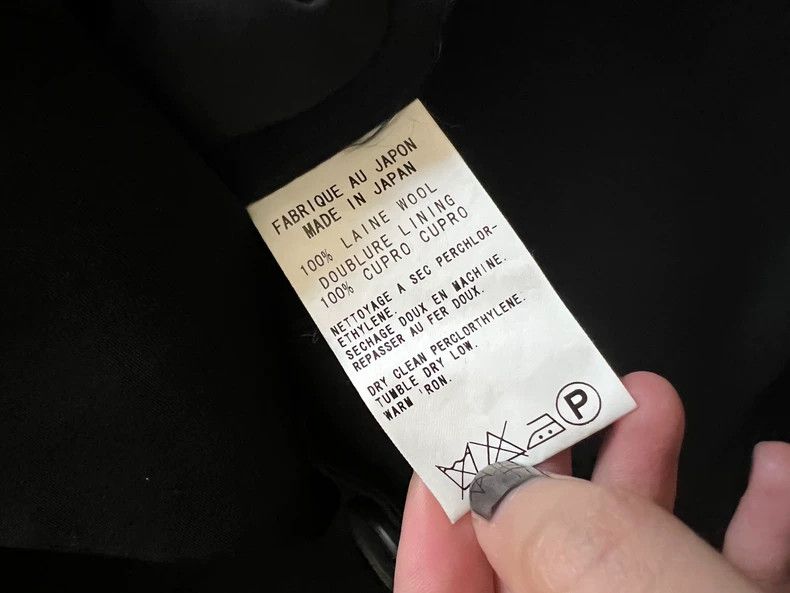 Yohji Yamamoto Yohji Yamamoto size 2 Black hourglass suit 2501-Nextarrow Size 36R - 6 Thumbnail