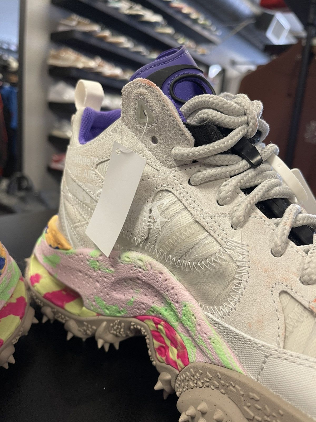 Nike × Off-White Size 10 - Nike Terra Form Off-White Summit White Purple Size US 10 / EU 43 - 10 Thumbnail