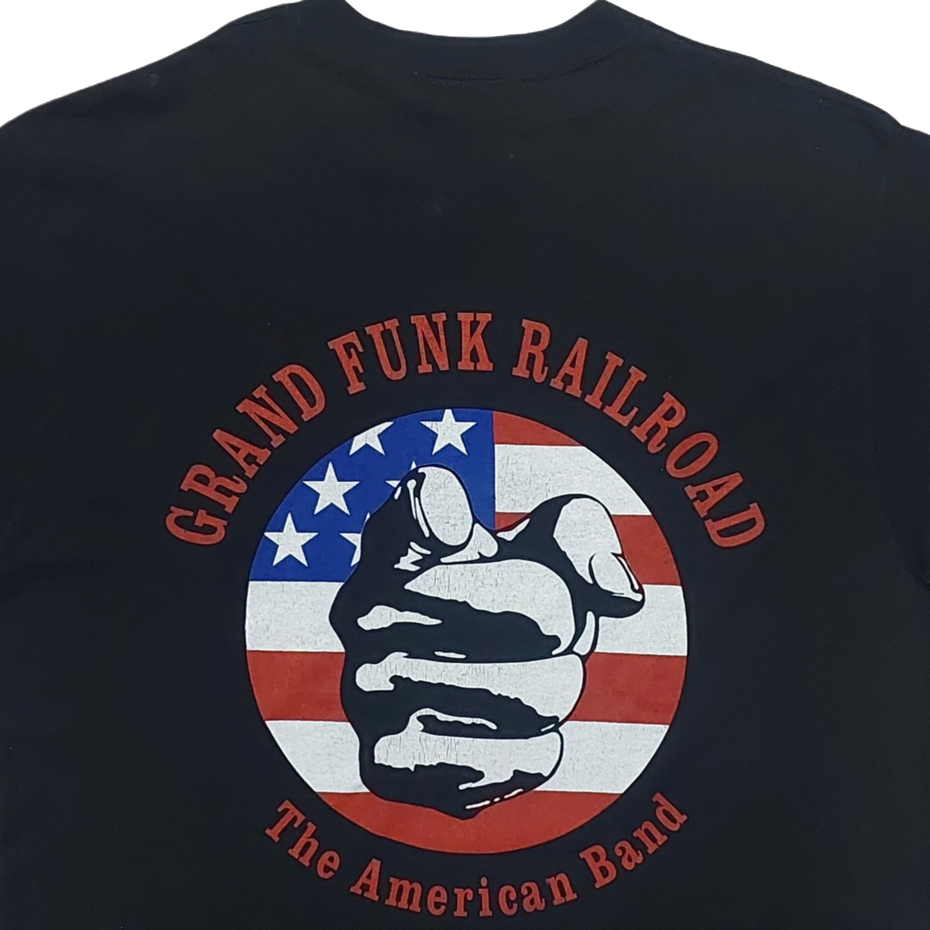 Band Tees Vintage 90's Grand Funk Railroad 'The American Band' Size US L / EU 52-54 / 3 - 11 Thumbnail