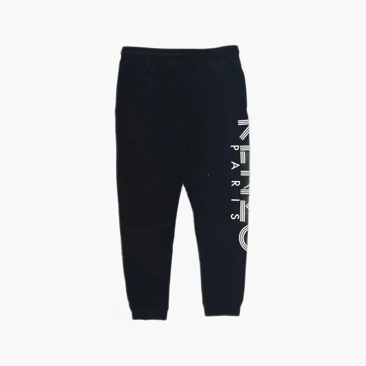 Kenzo KENZO Logo Print Black Sweatpants for Men -2507 Size US 36 / EU 52 - 3 Thumbnail