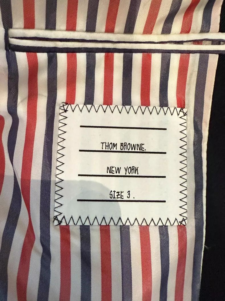 Thom Browne Thom Browne size0 Classic four-barrel suit Size 36R - 4 Thumbnail