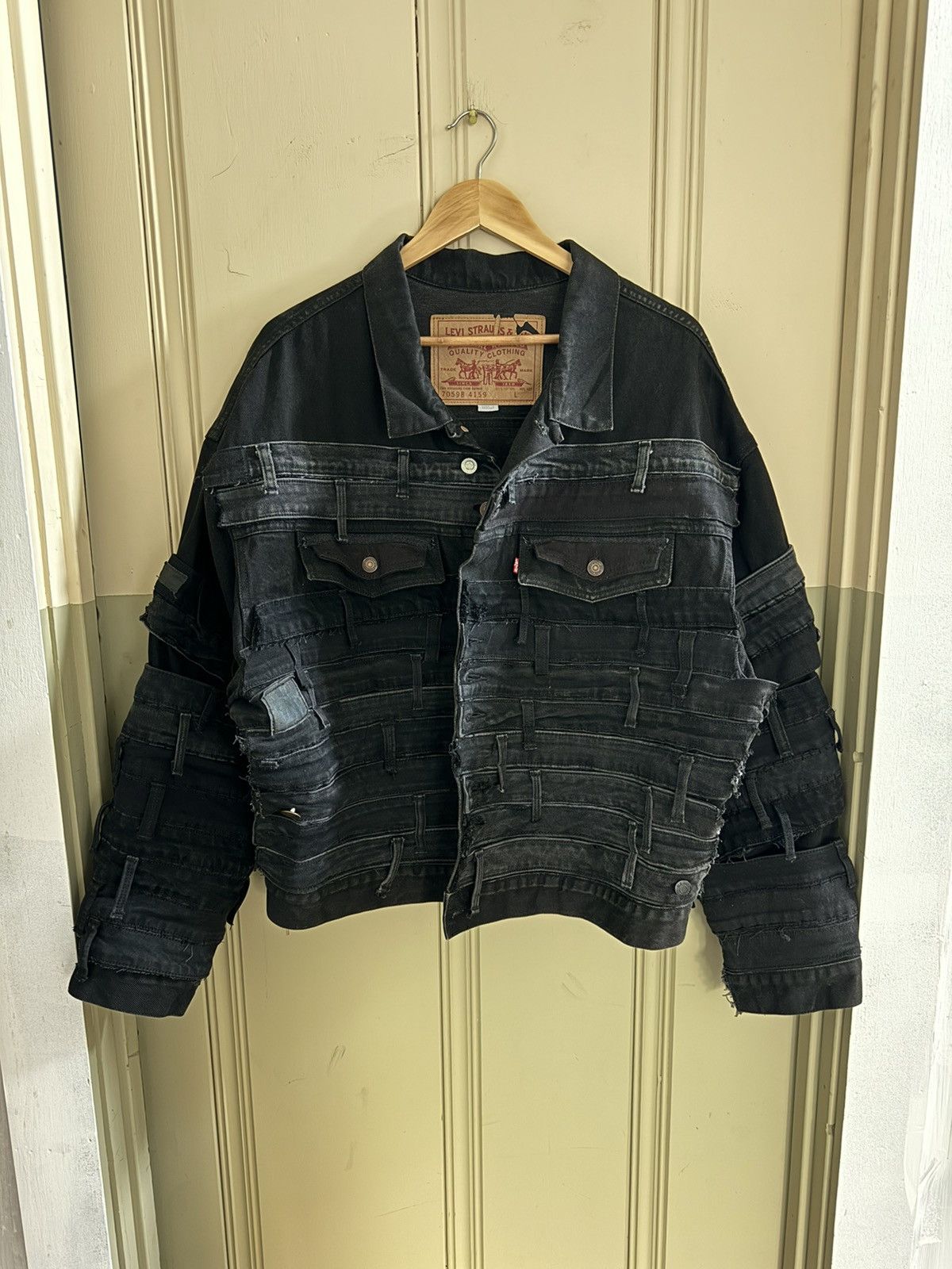 Levi's VINTAGE LEVIS BELT DENIM JACKET Size US XXL / EU 58 / 5 - 1 Thumbnail