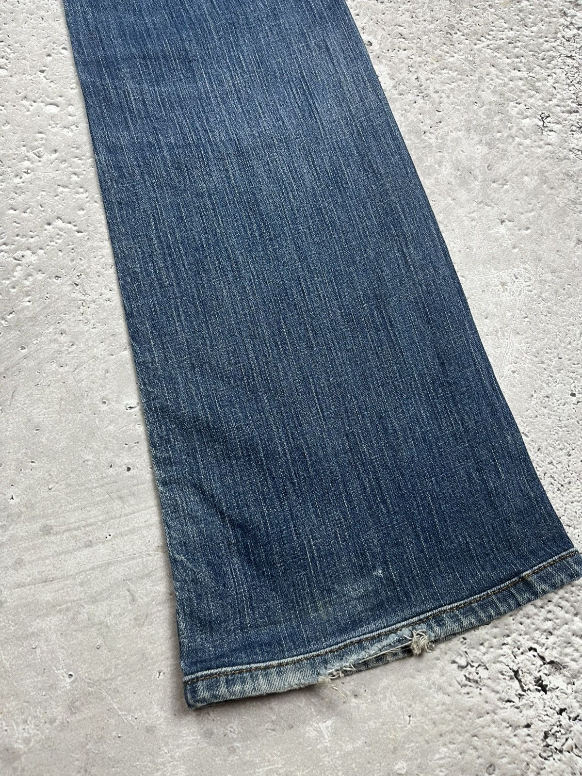 Diesel Diesel Flared Jeans Bootcut Blue Denim Size 28 Low Rise Size 28" / US 6 / IT 42 - 5 Thumbnail