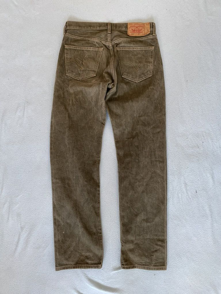 Levi's Vintage Clothing Levis 501 Military Green Size US 32 / EU 48 - 4 Thumbnail