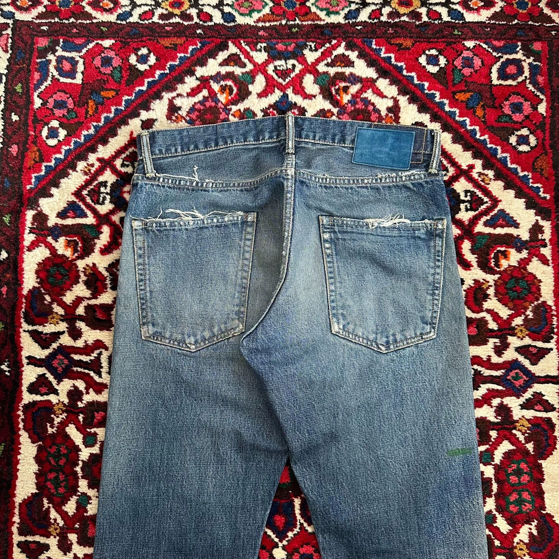 Visvim visvim 20aw O1.2d17 jeans wide mud w32l30 Size US 32 / EU 48 - 4 Thumbnail