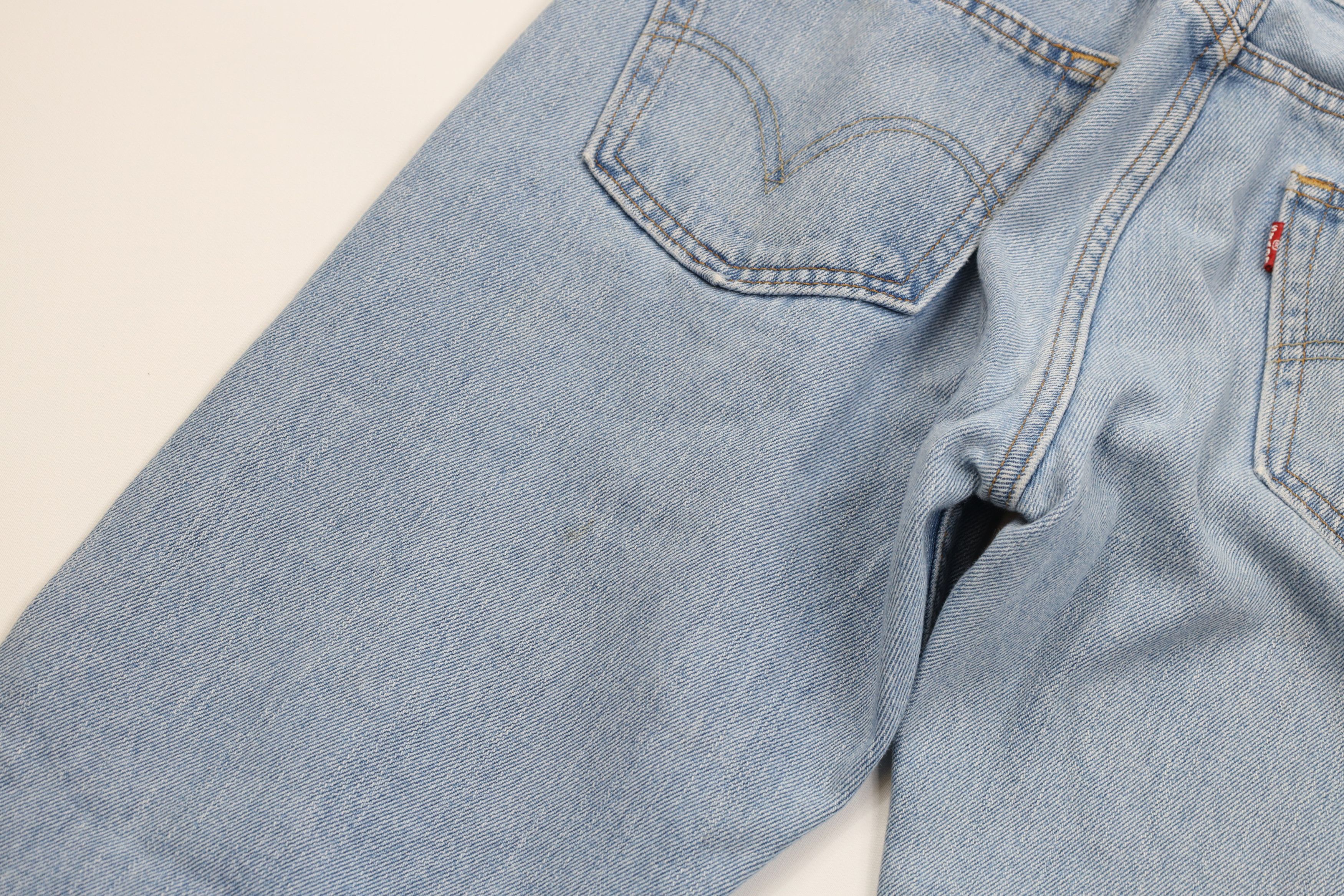 Levi's Vintage Y2K Levis 505 Regular Straight Leg Denim Jeans Blue Size US 33 - 16 Thumbnail