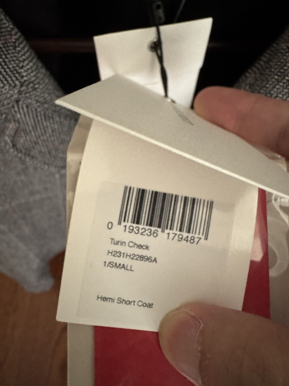 John Elliott John Elliott Hemi Short Coat - Turin Check Size US S / EU 44-46 / 1 - 3 Thumbnail