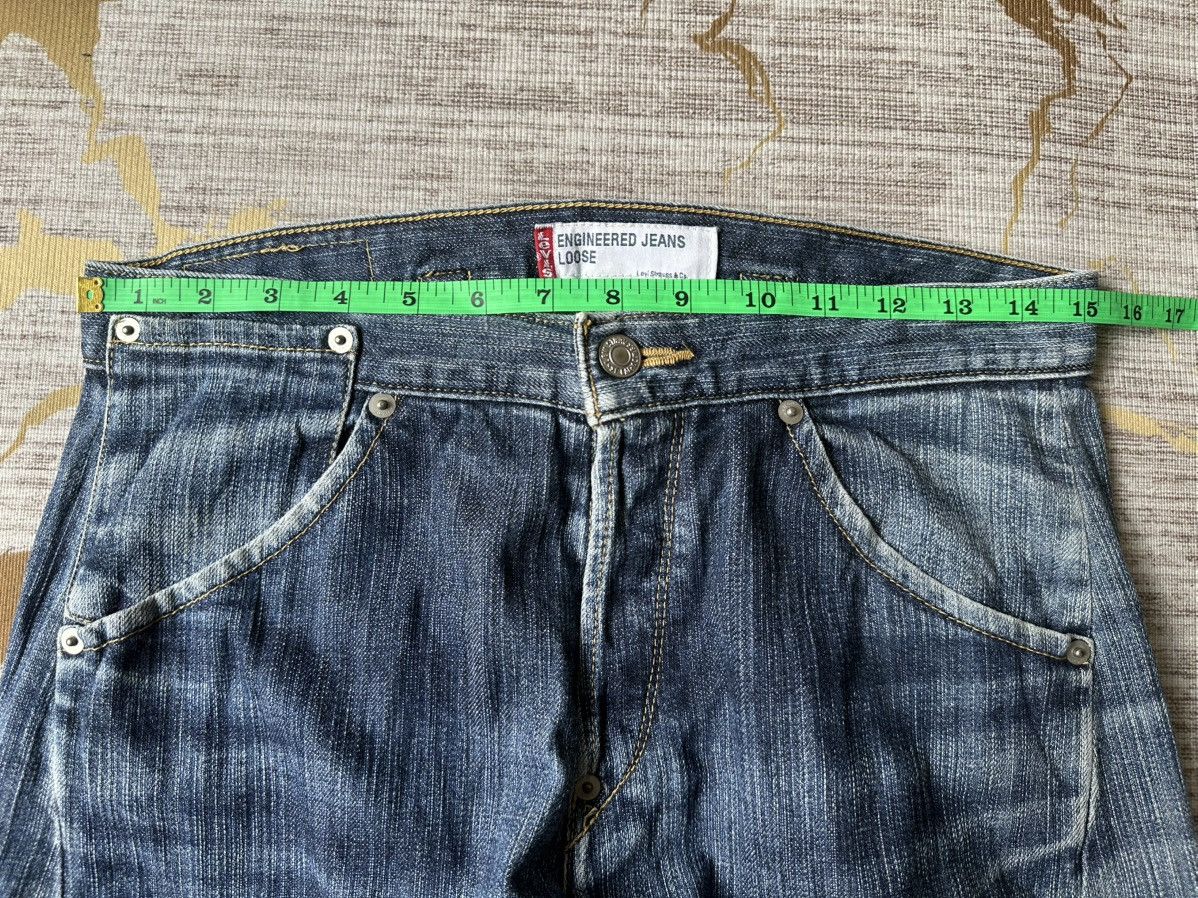 Levi's Vintage Clothing Levi’s Engineered Jeans Loose Distressed Denim Size US 30 / EU 46 - 4 Thumbnail