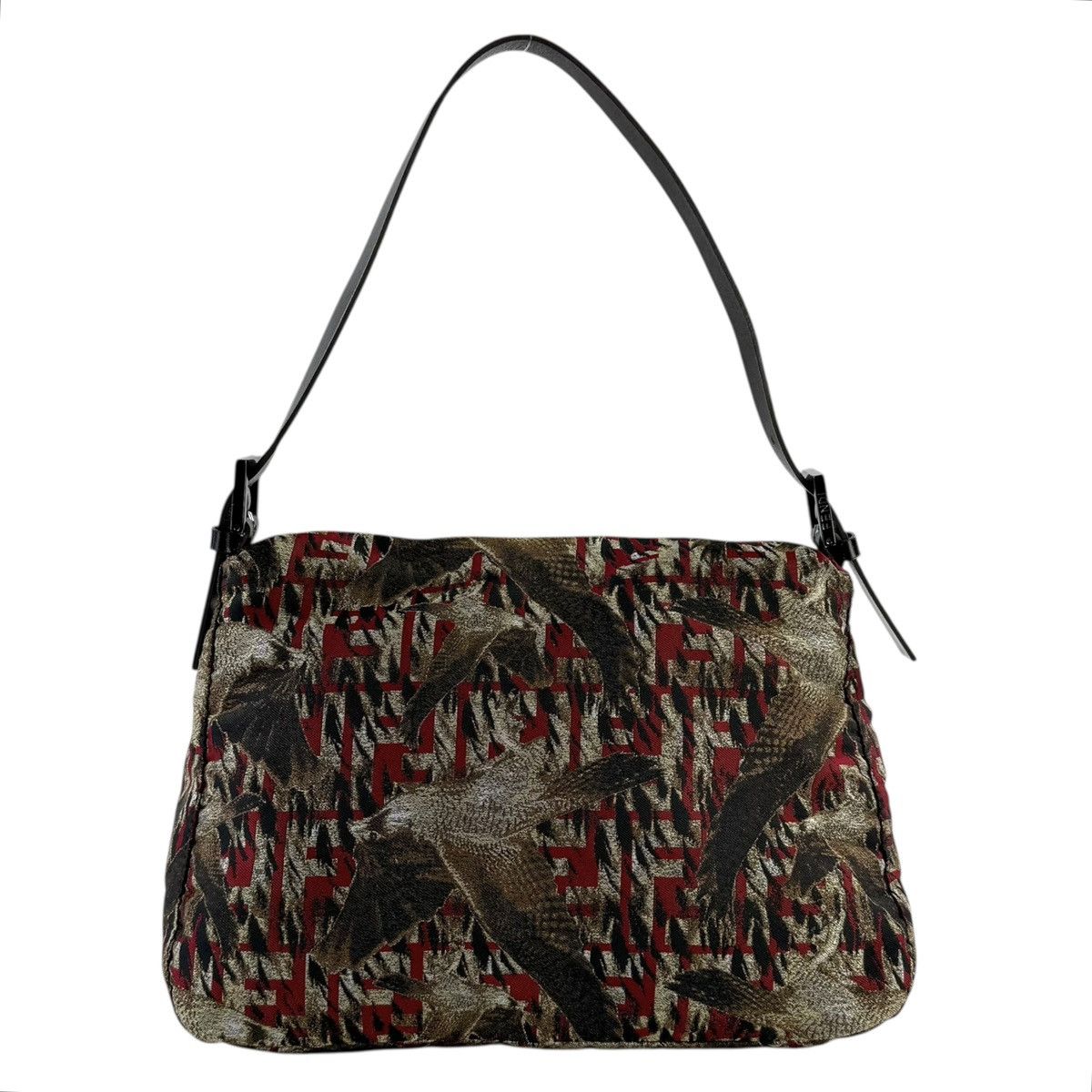 Fendi Fendi Zucca Falcon Mamma Baguette Shoulder Bag Size ONE SIZE - 3 Thumbnail