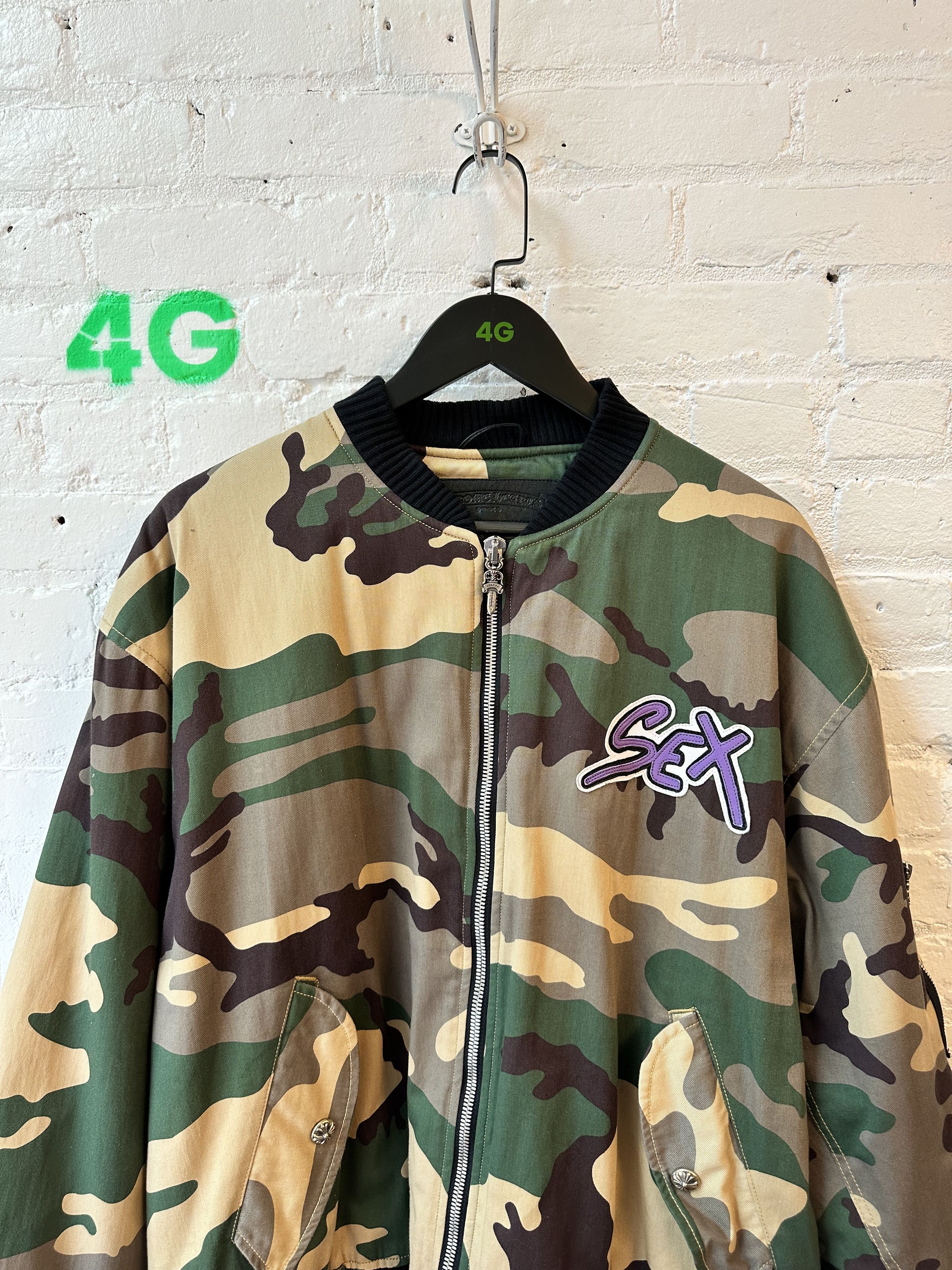Chrome Hearts Chrome Hearts SEX Matty Boy Bomber 4G SELLER Size US XL / EU 56 / 4 - 4 Thumbnail
