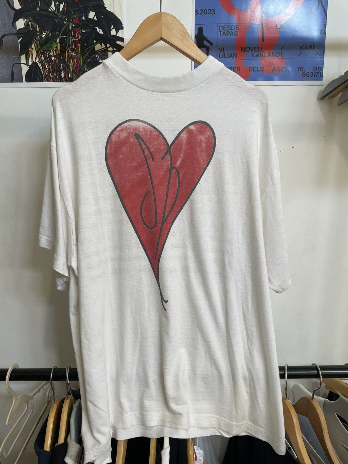 Band Tees × Vintage Smashing Pumkins Heart Size US XL / EU 56 / 4 - 5 Thumbnail
