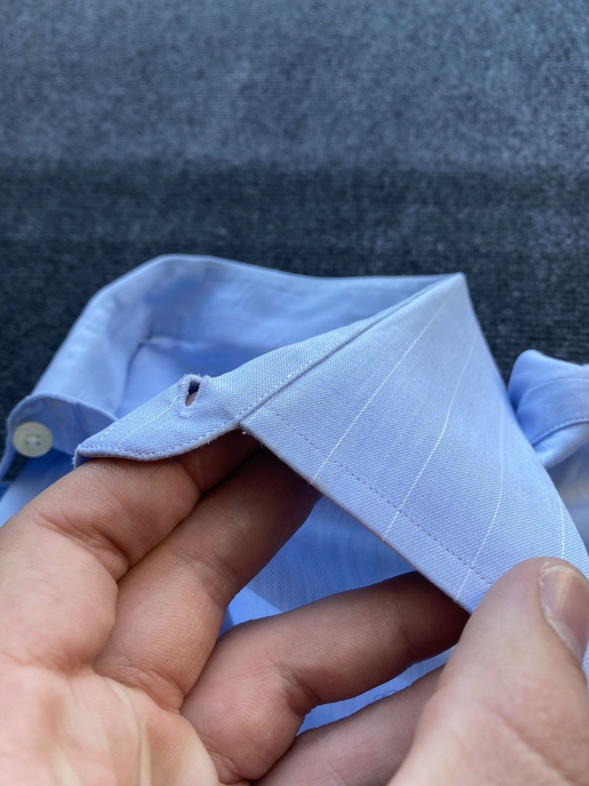 Pal Zileri 🔥Pal Zileri 16/41 L blue button up shirt designer Size US L / EU 52-54 / 3 - 8 Thumbnail