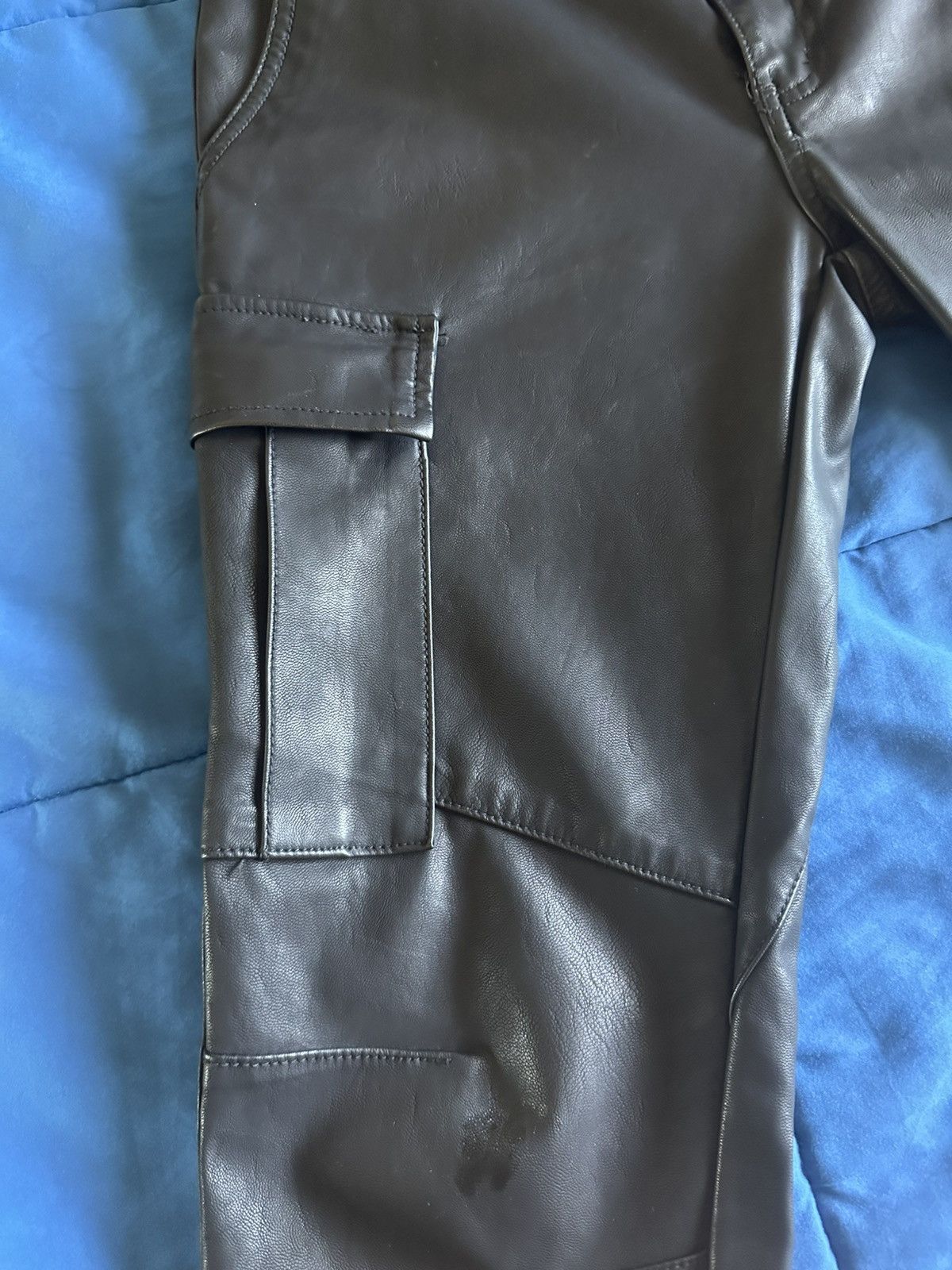 HyperDenim Hyper Denim Slim Fit Leather Pants Size US 28 / EU 44 - 5 Thumbnail