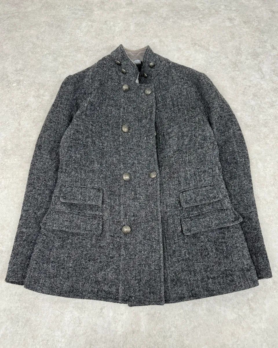 Dolce & Gabbana AW2008 Dolce & Gabbana Grey Wool Buttoned Coat Size US M / EU 48-50 / 2 - 4 Thumbnail