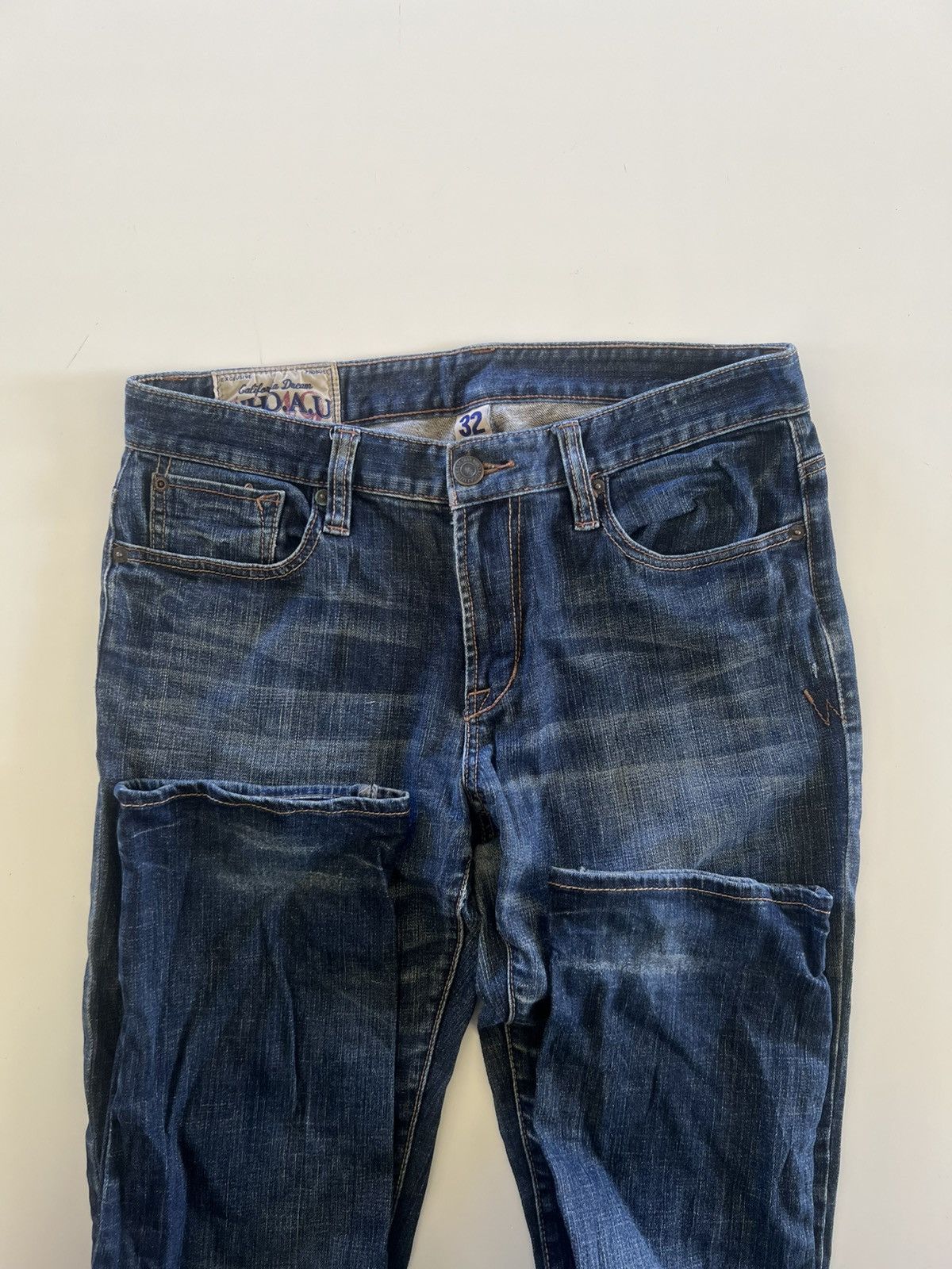 Who A.U. Vintage Who.A.U Denim Jeans Size 35" Size US 35 - 5 Thumbnail