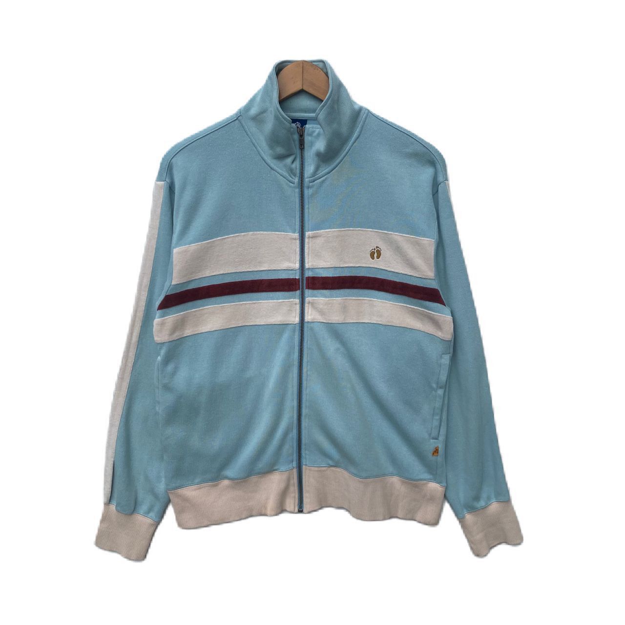 Hang Ten × Vintage VINTAGE HANG TEN ZIPPER SWEATER MEDIUM SKY BLUE Size US M / EU 48-50 / 2 - 1 Thumbnail