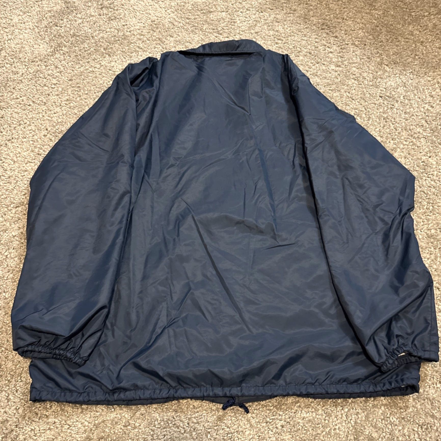 Vintage VINTAGE 80s T&D Engineering Company Employee Bomber Windbreaker Jacket XL USA Windbreaker Men Blue Nylon 80s USA XL Mens Size US XL / EU 56 / 4 - 6 Thumbnail
