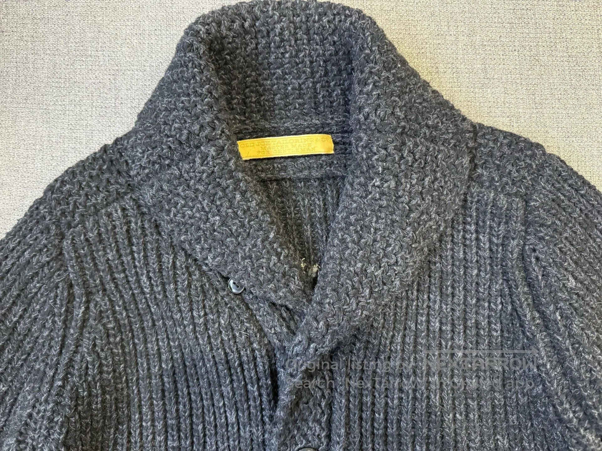 Old Joe Old Joe Shawl Collar Sweater. Size US M / EU 48-50 / 2 - 3 Thumbnail