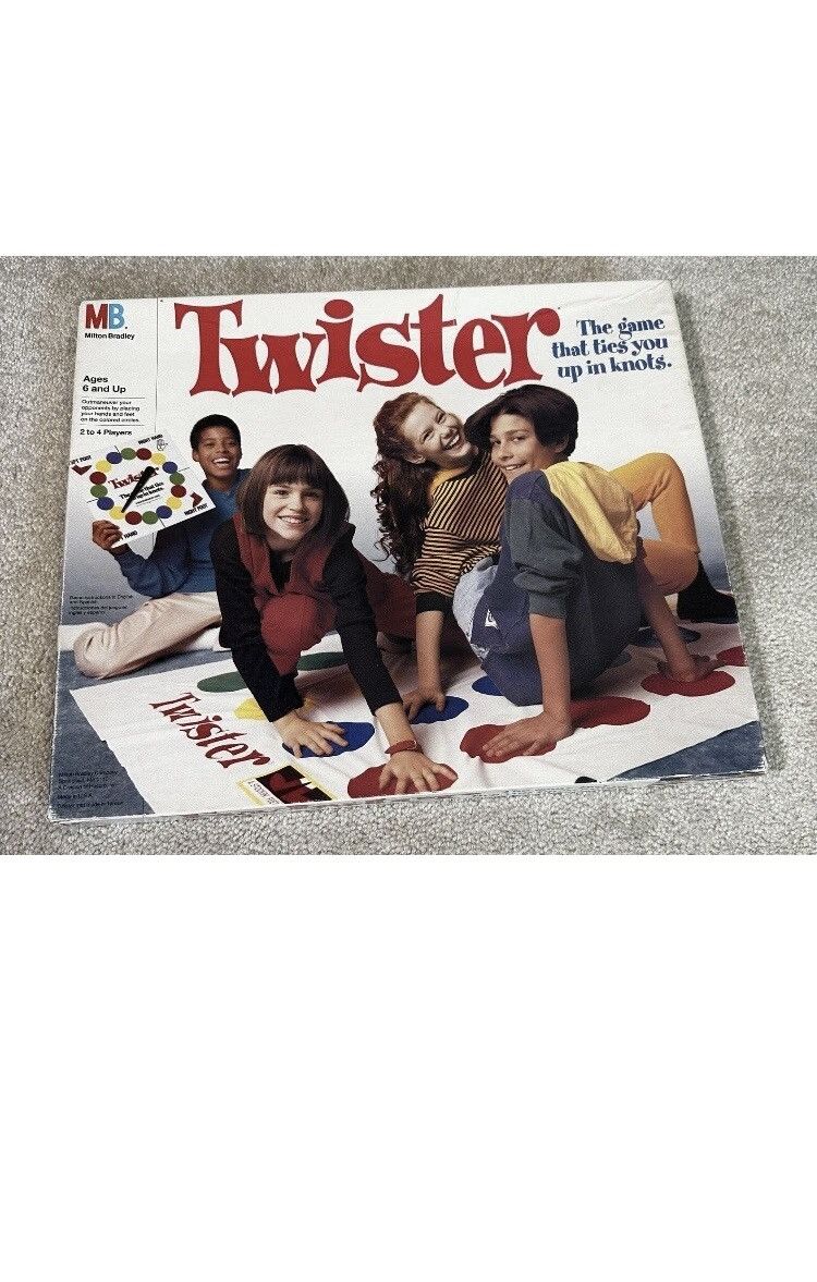 Other Milton Bradley Vintage 1993 Twister Board Game - Complete Size ONE SIZE - 1 Thumbnail