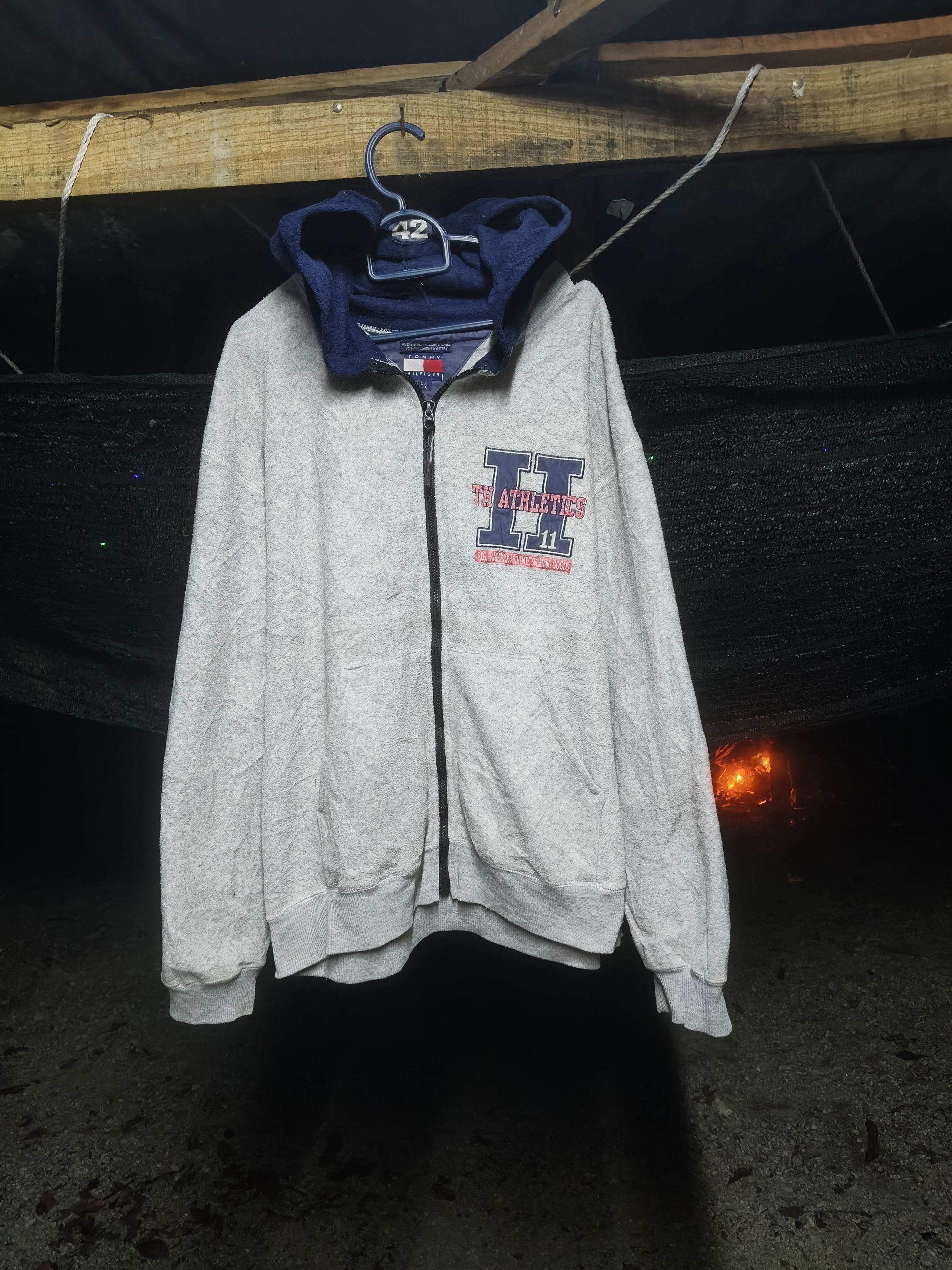 Tommy Hilfiger Tommy Hilfiger Fleece Zipper Hoodie Size US L / EU 52-54 / 3 - 1 Thumbnail