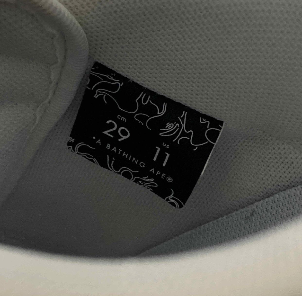 Bape × JJJJound Bape x JJJJound Bapesta Size US 11 / EU 44 - 6 Thumbnail