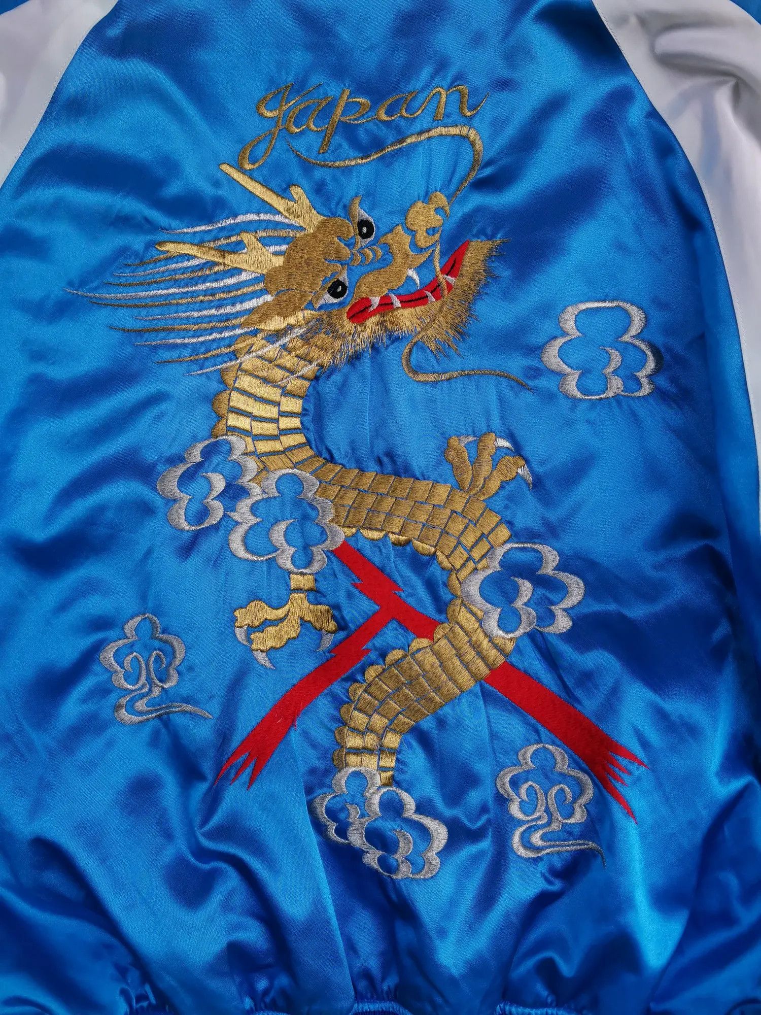 Japanese Brand Vintage!!! Sukajan Dragon Souvenir Embroidered Logo Jacket Size US L / EU 52-54 / 3 - 12 Thumbnail