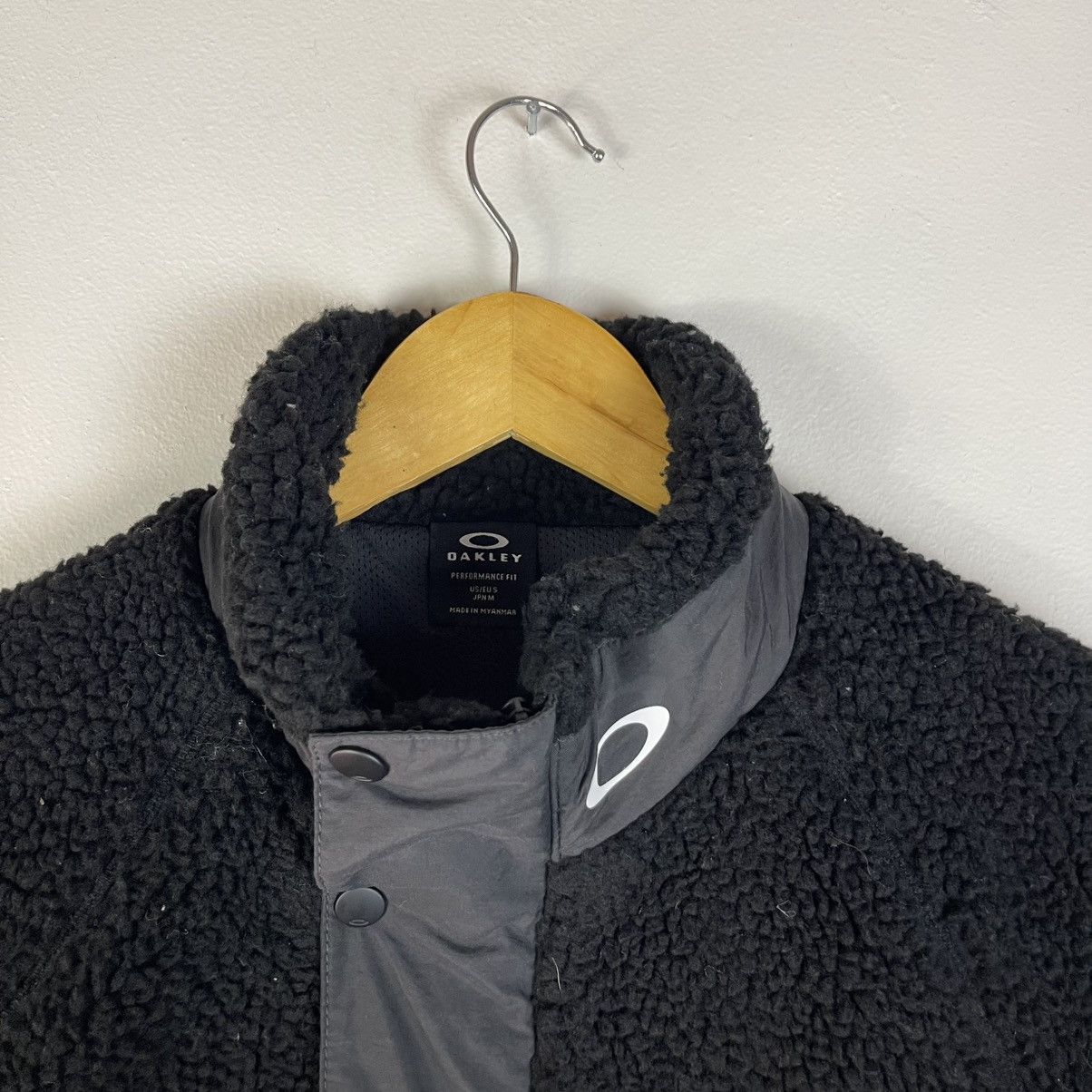 Oakley Vintage Oakley Deep Pile Sherpa Fleece Hybrid Jacket Size US M / EU 48-50 / 2 - 5 Thumbnail
