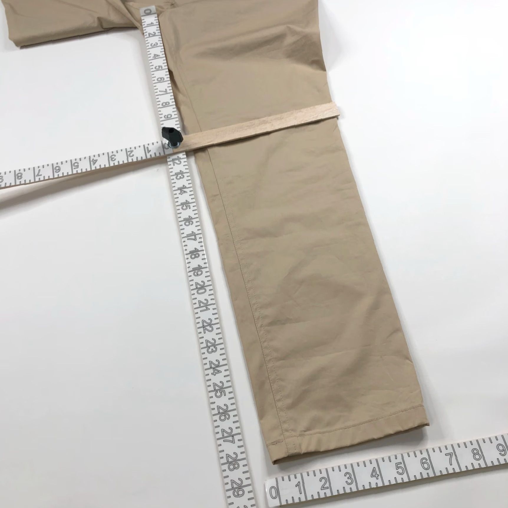 MILLY MILLY Chino Pants Beige 6 Low Rise Flat Front Pockets Regular 32W 28L Mint Vintage No Size 28" / US 6 / IT 42 - 4 Thumbnail