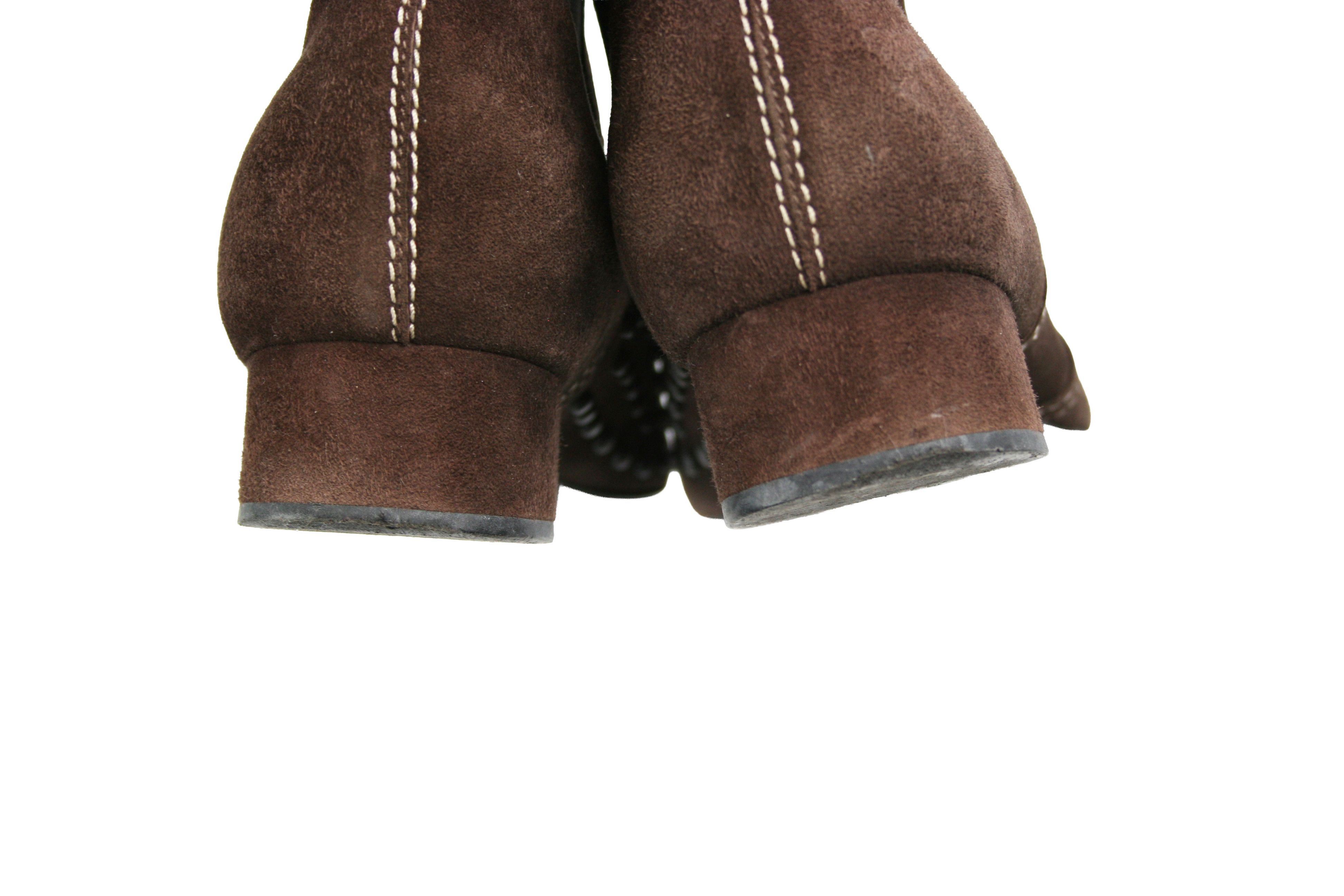 Tod's Chelsea Biker Heeled Ankle Boots Y2K Size US 9.5 / IT 39.5 - 11 Thumbnail