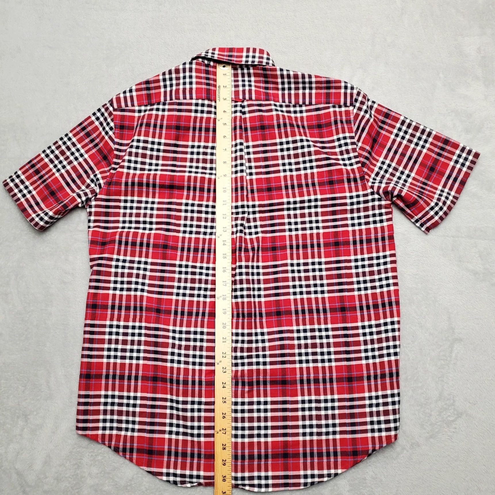 Vintage VINTAGE Towncraft Shirt Mens M Red Plaid Button Short Sleeve Casual Tartan Size US M / EU 48-50 / 2 - 5 Thumbnail